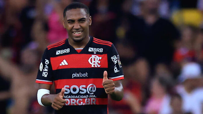 Lorran possui contrato com o Flamengo até 2025