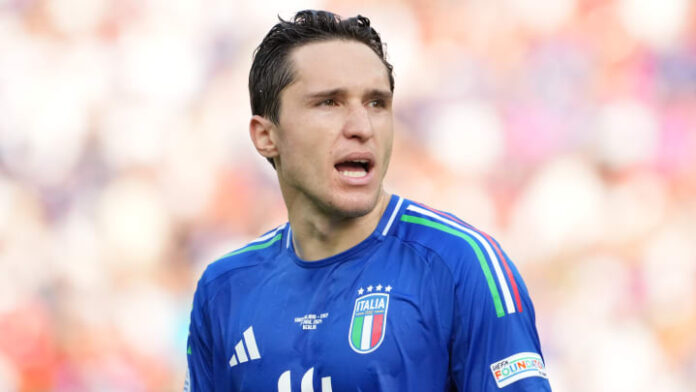 Chiesa disputou a Euro 2024 com a Itália