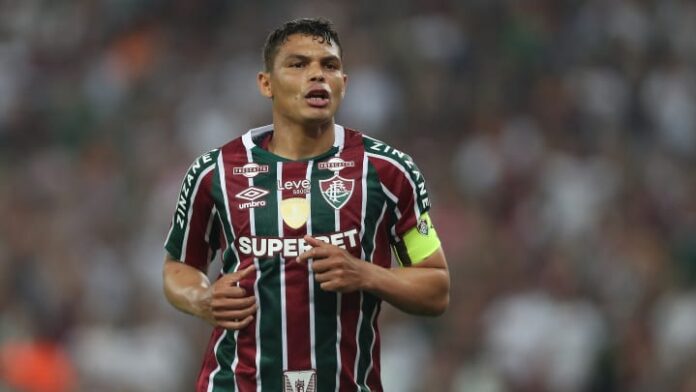 Thiago Silva foi a grande contratação do Fluminense no meio do ano