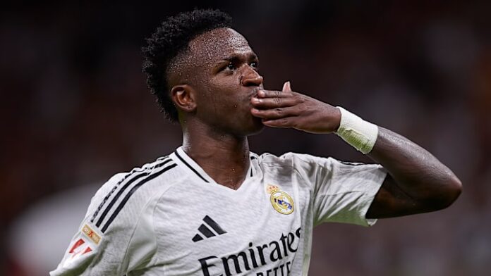 Vinícius Jr é um dos que preocupa o técnico Ancelotti no Real Madrid