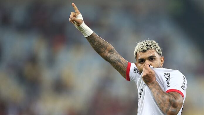 Gabigol já vive dias mais tranquilos no Flamengo.